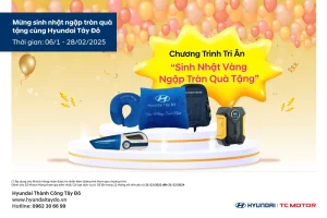 SINH NHẬT VÀNG – NGẬP TRÀN QUÀ TẶNG