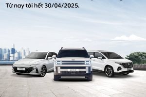 GIẢM LÊN ĐẾN 75 TRIỆU ĐỒNG – DUY NHẤT THÁNG 04, CHỈ CÓ TẠI HYUNDAI TÂY ĐÔ