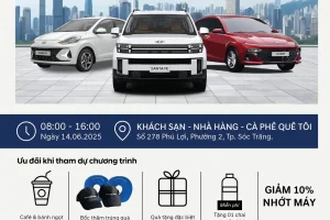 CHƯƠNG TRÌNH LÁI THỬ & BẢO DƯỠNG LƯU ĐỘNG TẠI SÓC TRĂNG